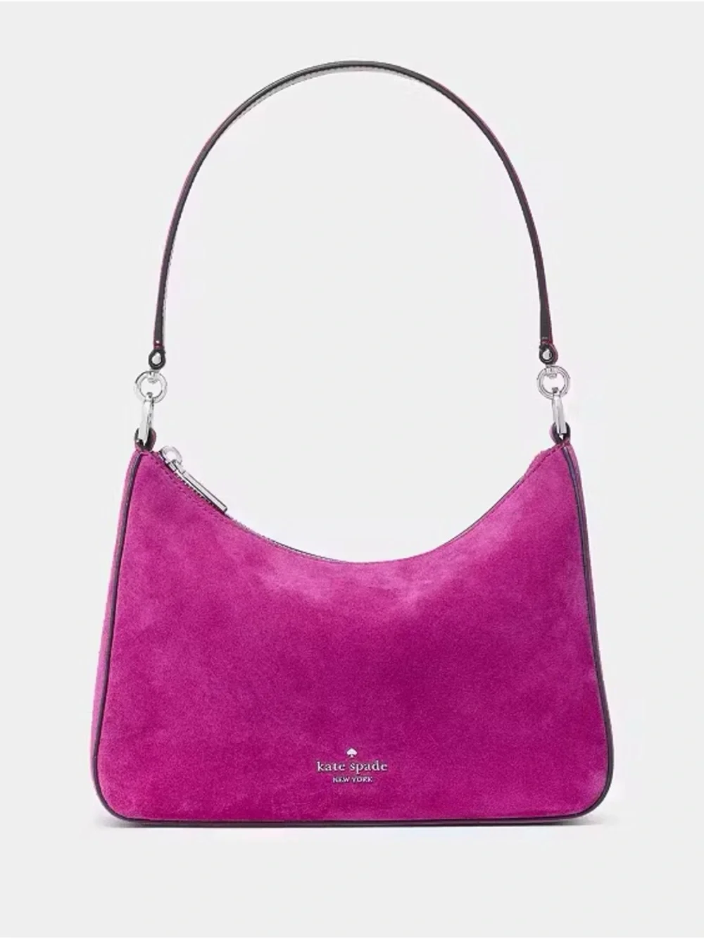 ♠️Kate Spade New York Margot Suede Medium Convertible Shoulder Bag, Beet NWT